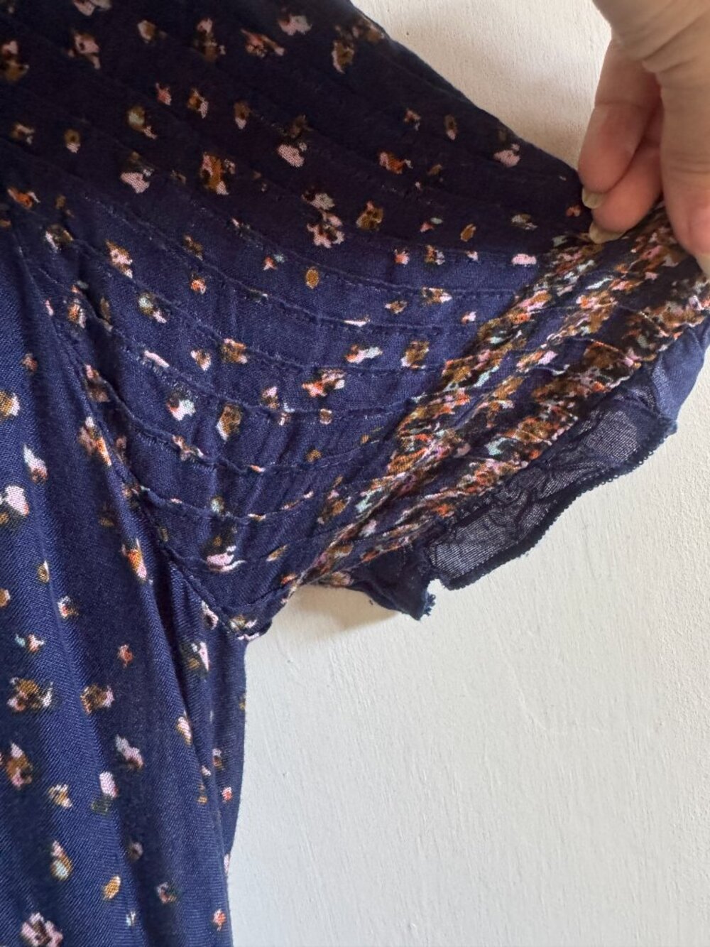 Free People Blue Rare Feelings Dress XL - Picture 4 of 6